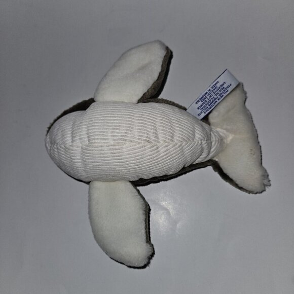 Pacific Life Insurance Humpback Whale Plush Gray/Brown-ish White Ribbed Small 7" - Picture 6 of 8